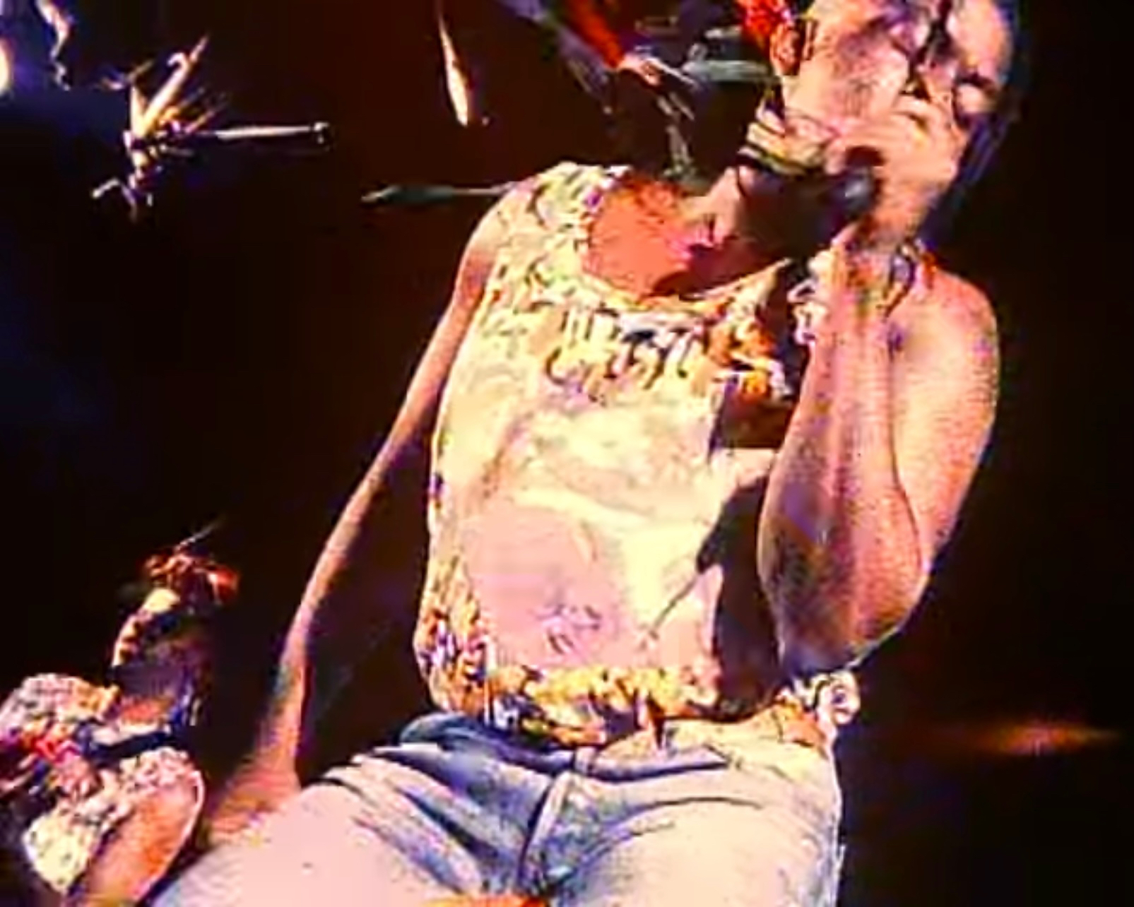 ELVIS IS DEAD LIVING COLOUR